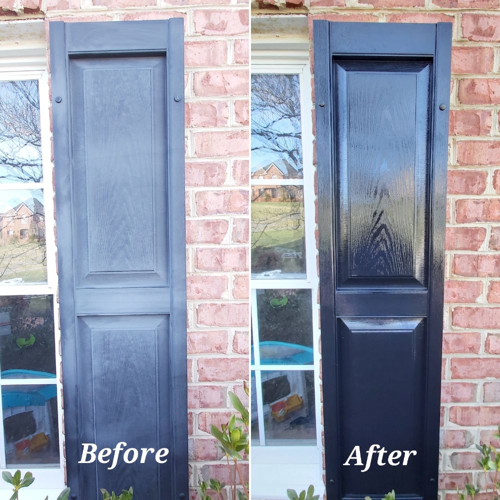 Shutter Restoration and Exterior Cleaning in Forest, VA