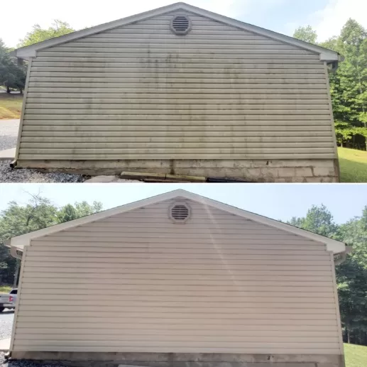 House Wash and Red Clay Removal in Lynchburg, VA