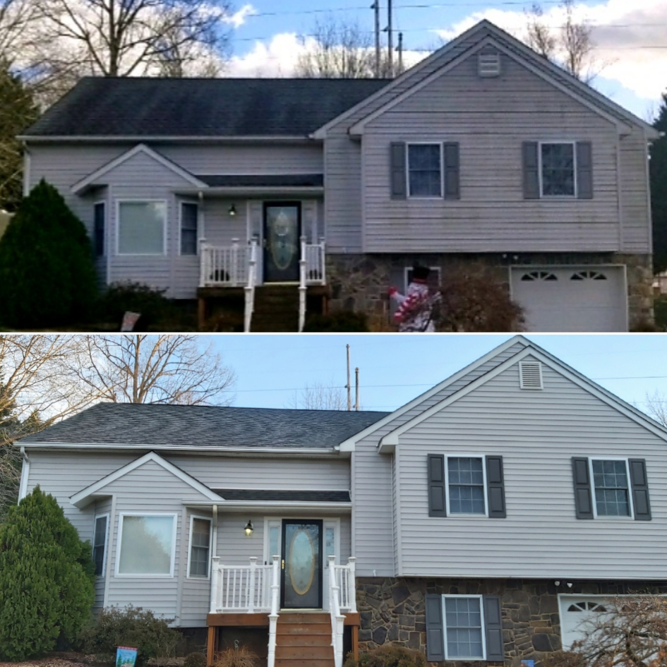 Roof washing lynchburg